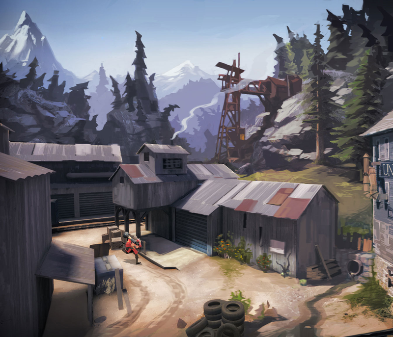 Illustration for article titled Before They Were Heroes: the Art of Team Fortress 2